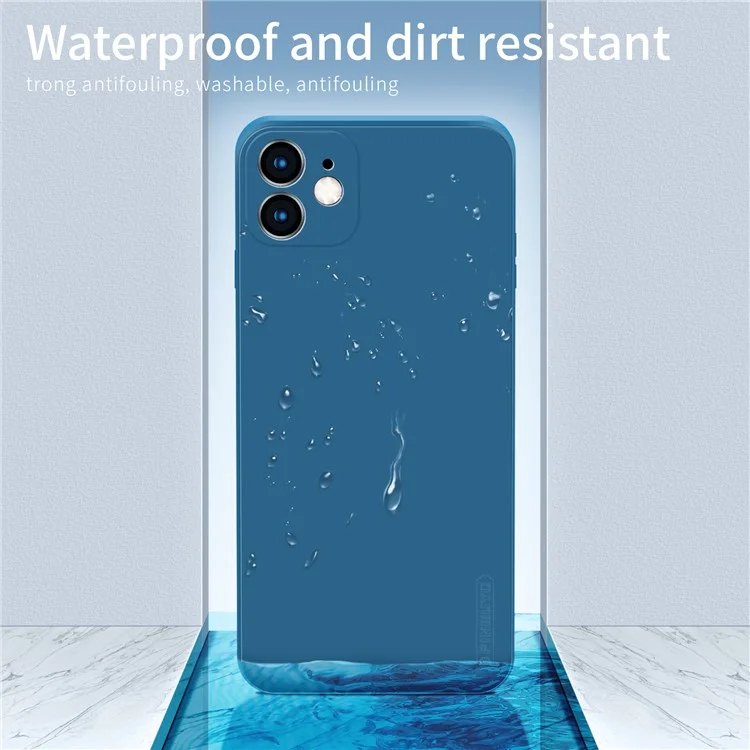 PINWUYO Soft Silicone Cell Phone Case Cover Protector für iPhone 12 mini - Grün