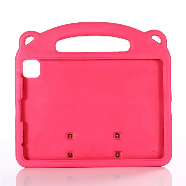 Panda Character Design EVA Shock-Absorbed Tablet Case with Kickstand for Apple iPad Pro 11-inch (2022) /  (2021) / 2020 / 2018 - Red