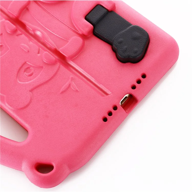 EVA Schock-absorbiertes Tablet Case Panda Charakter Design Mit Kickstand Für Ipad Mini (2019) 7,9 Zoll/4/3/2/1 - Rose