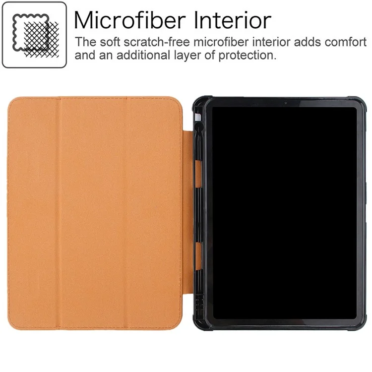 Leather Tablet Cover for iPad Air 11 (2025) / (2024) / Pro 11 (2022) / (2021) / (2020) / (2018)  / Air (2020) / (2022) - Brown