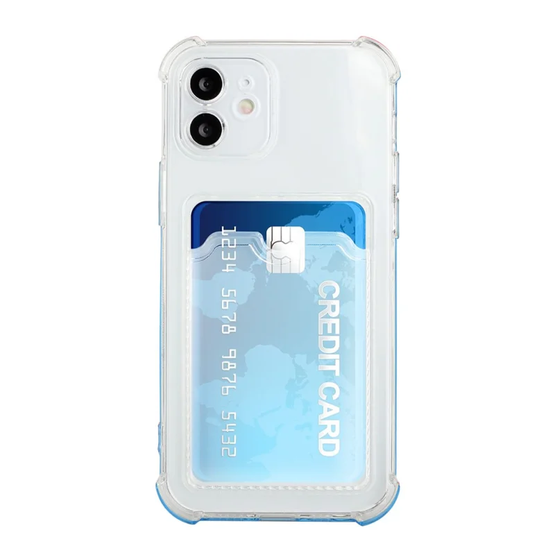 Non-Scratch Drop-Proof TPU Soft Phone Case Shell for iPhone 11 6.1 inch - Transparent