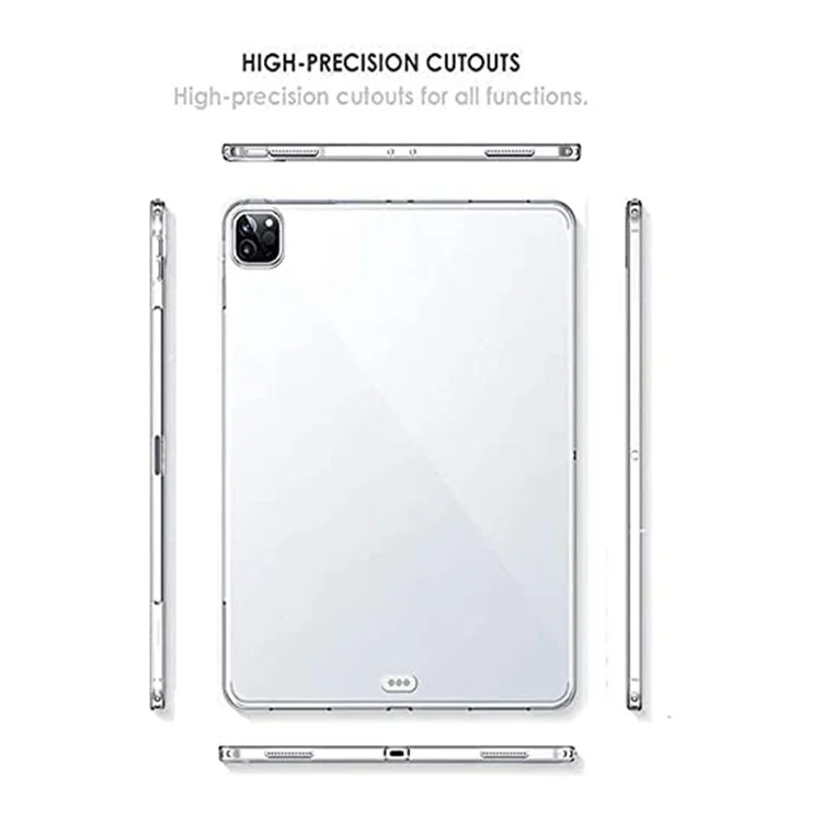 Couverture de Cas de Téléphone Protectrice TPU Transparente Pour Ipad Pro 11 Pouces (2021)