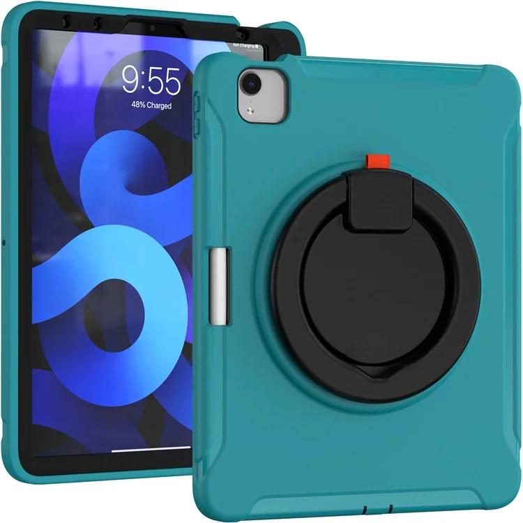 Capa Giratória de Suporte para Tablet Rotativo para iPad Air 11 (2024) / Air (2020) / Air (2022) / Pro 11 polegadas (2022) / (2021) / (2020) / (2018) - Azul / Preto