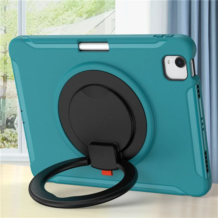 Capa Giratória de Suporte para Tablet Rotativo para iPad Air 11 (2024) / Air (2020) / Air (2022) / Pro 11 polegadas (2022) / (2021) / (2020) / (2018) - Azul / Preto