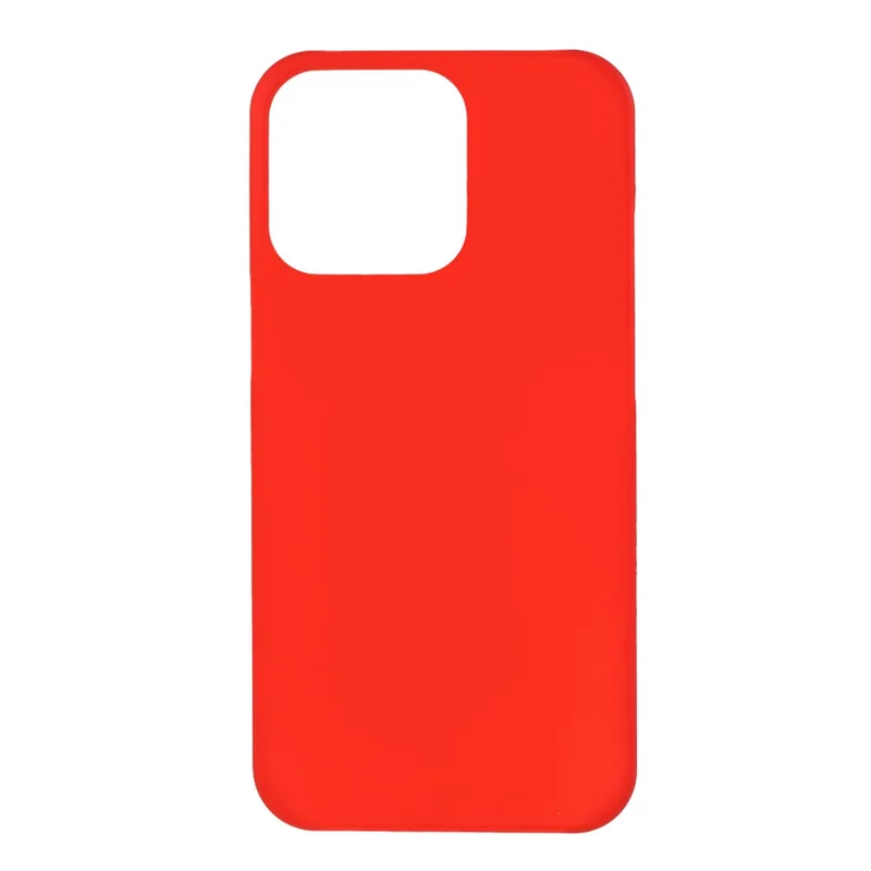 Beschermhoes van rubberachtig hard PC-materiaal tegen stoten voor iPhone 13 6,1 inch - Rood