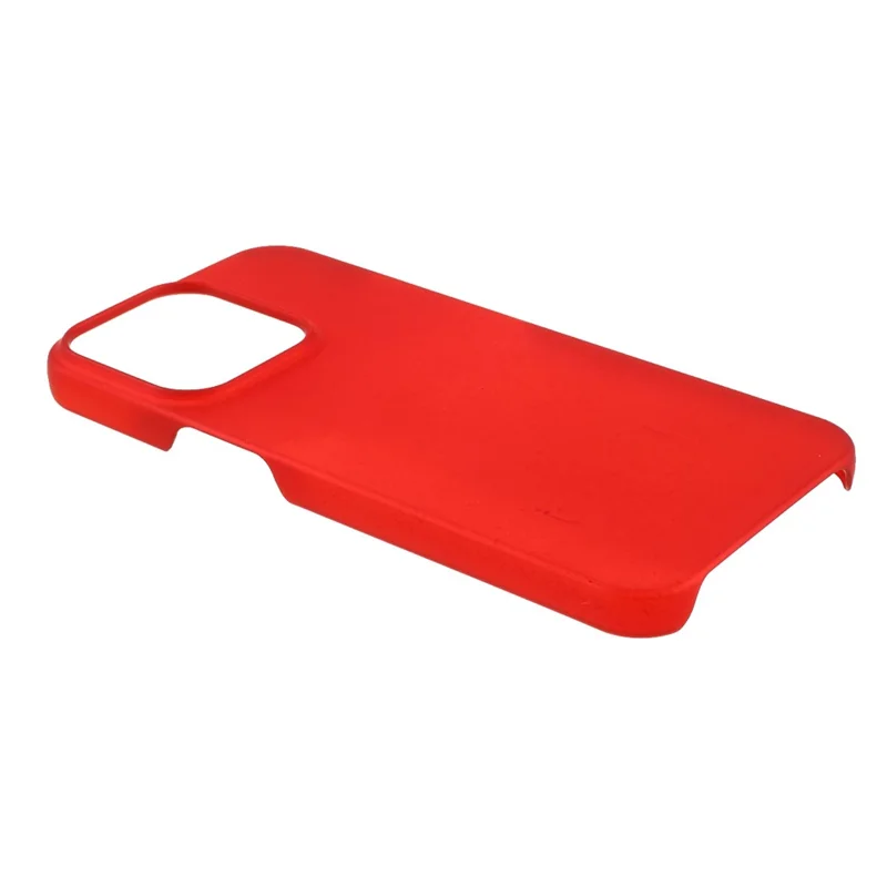 Beschermhoes van rubberachtig hard PC-materiaal tegen stoten voor iPhone 13 6,1 inch - Rood