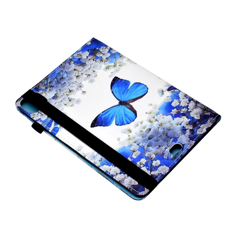 Tablet Case with Card Slots for iPad Air 11 (2026) / (2025) / (2024) / Pro 11(2022) / (2021) / (2020) / (2018) / Air (2020) (2022) - Blue Butterfly