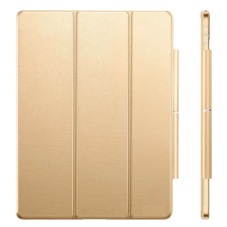 ESR Yippee Series Trifold Convenient Magnetic Attachment Smart Case for iPad Pro 12.9-inch (2022) / (2021) - Khaki