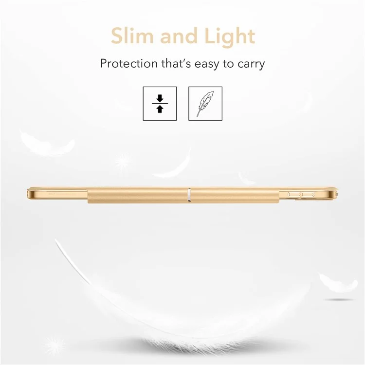 ESR Yippee Series Trifold Convenient Magnetic Attachment Smart Case for iPad Pro 12.9-inch (2022) / (2021) - Khaki