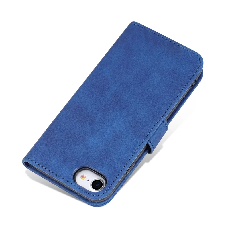 AZNS PU Leather Phone Cover Wallet Case Stand Design for iPhone 7 4.7 inch/8 4.7 inch/SE (2020)/SE (2022) - Blue