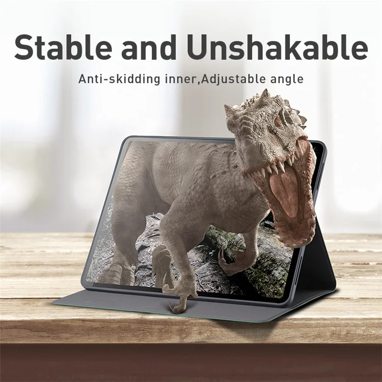X-LEVEL Canvas Series Cloth Texture Full Protection Leather Tablet Stand Case Cover per iPad Pro 11-pollici (2022) / (2021) / (2020) / (2018) - Verde