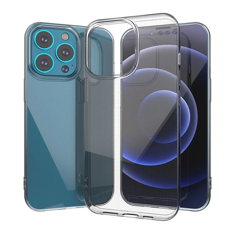 Funda Protectora De Teléfono Celular Ultra-delgada Cristalina Para IPhone 13 Pro 6.1 Pulgadas