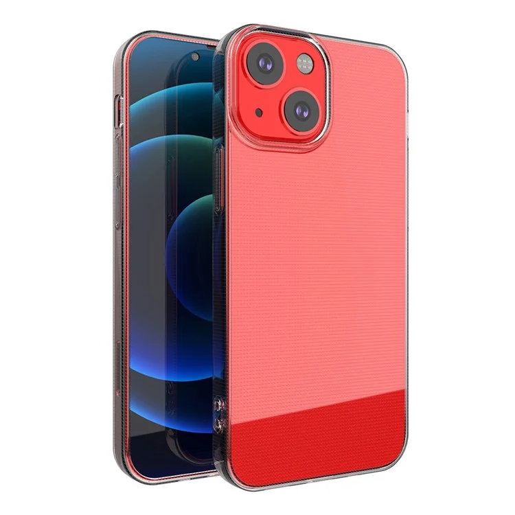 Ultra-Thin TPU Transparent Phone Back Case for iPhone 13 mini 5.4 inch