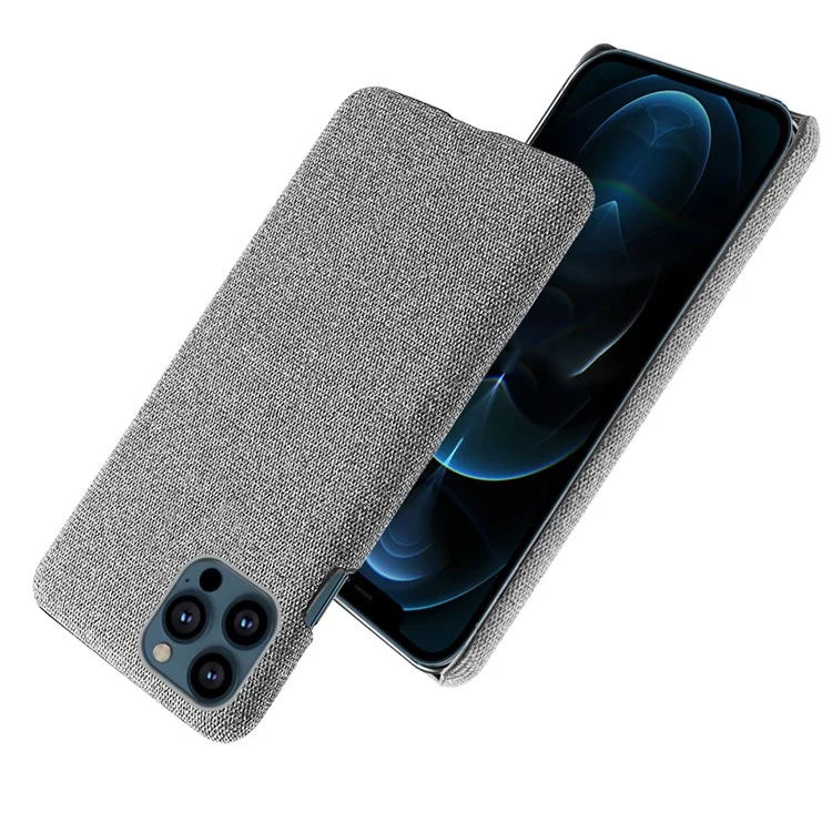Csq Clate Plailt Plastic Phone Cope Для Iphone 13 Pro Max 6,7-дюймовый - Светло-серый