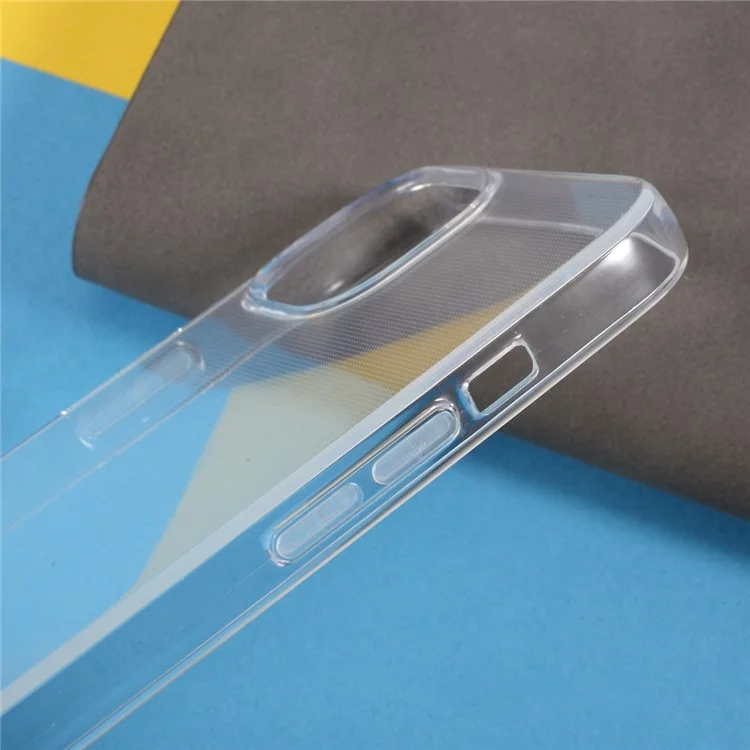 Crystal Clear Design Non-Slip 2mm Thick Soft TPU Shockproof Protective Cover for iPhone 13 6.1 inch