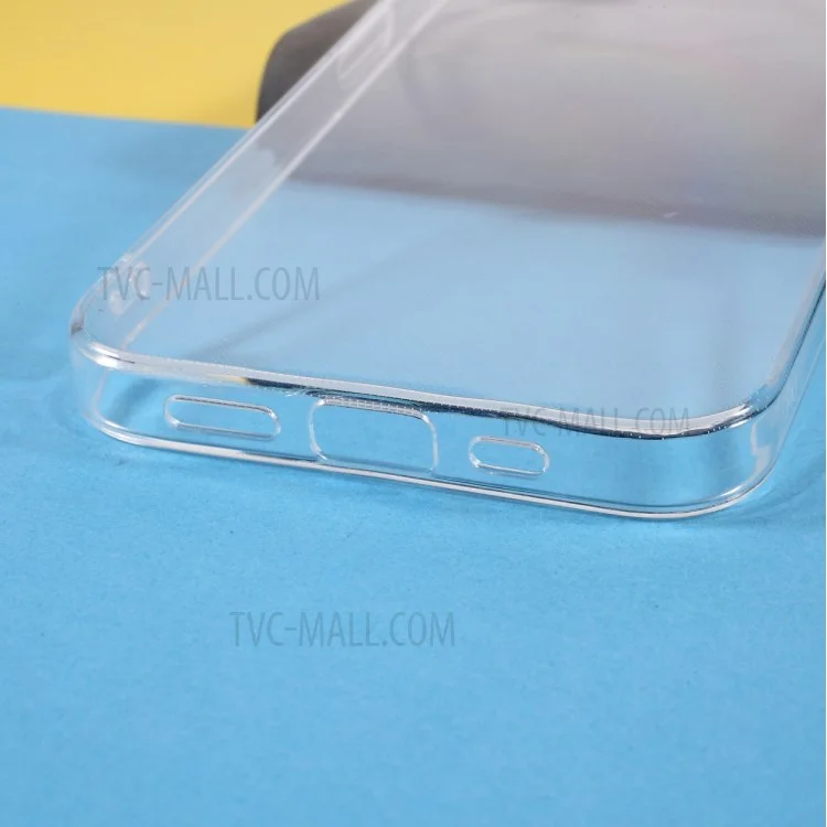 High Definition Crystal Clear Shock Absorption 1.5 mm Thick TPU Rubber Gel Case for iPhone 13 mini 5.4 inch