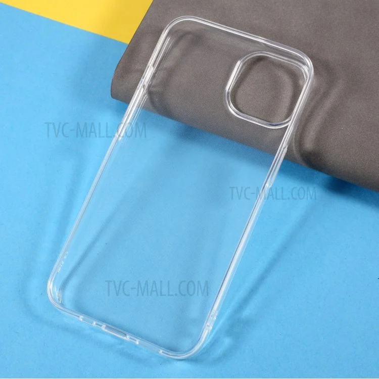 High Definition Crystal Clear Shock Absorption 1.5 mm Thick TPU Rubber Gel Case for iPhone 13 mini 5.4 inch