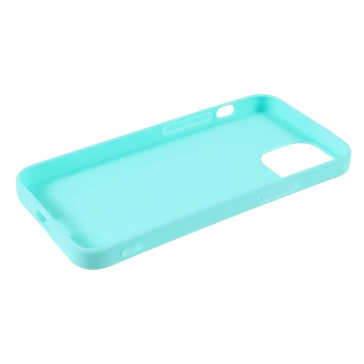 Matte TPU Phone Case Soft Phone Cover for iPhone 13 mini 5.4 inch - Baby Blue