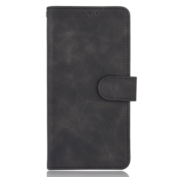 Touch Touch PU Cuero Suave Suave Anti-slip Scratch Resistente a la Cubierta de Soporte de Protección de Cuerpo Completo Para Iphone 13 Mini 5.4 Pulgadas - Negro