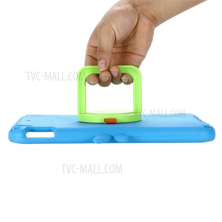 Kickstand Design Shockproof EVA + PC Smart Tablet Case for iPad 10.2 (2021)/(2020)/(2019) - Azul