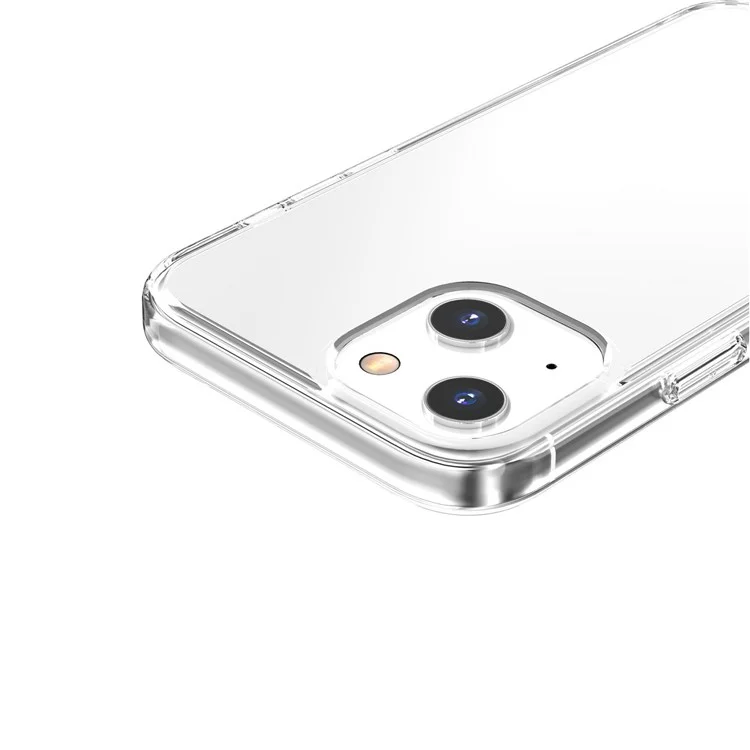 Transparenter Kratzfester PC + Tpu-telefon-back-koffer Für IPhone 13 6, 1 Zoll - Transparent
