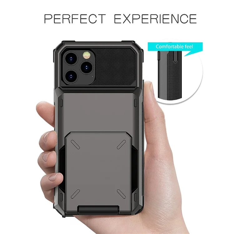 Funda Híbrida de TPU+PC con Diseño Flip Resistente a Caídas para iPhone 13 de 6.1 Pulgadas - Blanco