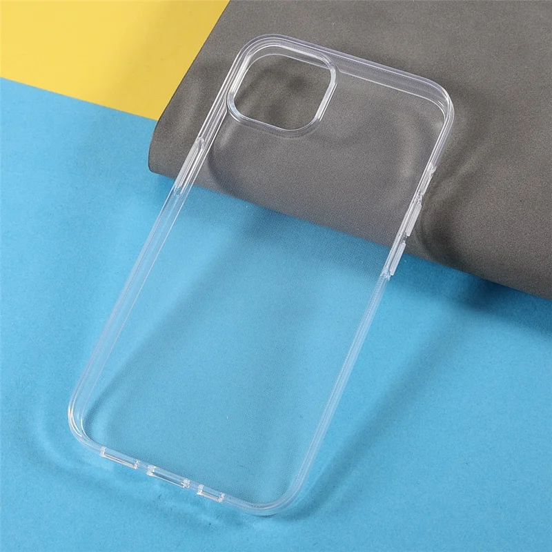 Crystal Clear Shock Absorption High-quality TPU Scratch-Resistant Protective Case Cover for iPhone 13 6.1 inch - Transparent