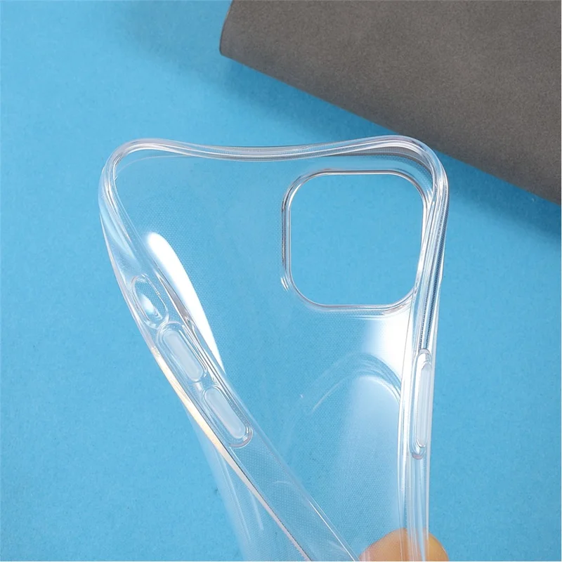 Crystal Clear Shock Absorption High-quality TPU Scratch-Resistant Protective Case Cover for iPhone 13 6.1 inch - Transparent