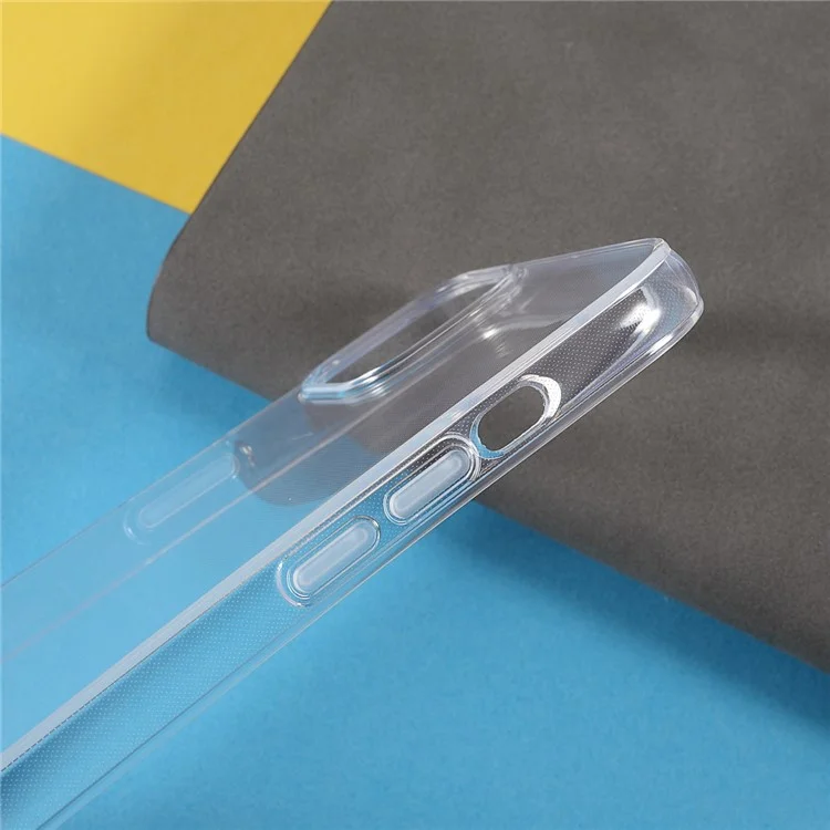 Premium Crystal Clear Soft TPU Ultra-Thin Transparent Flexible Protective Cover for iPhone 13 mini 5.4 inch - Transparent