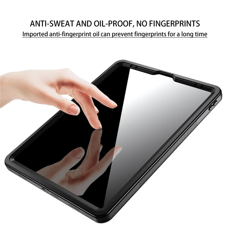 REDPEPPER IP68 Waterproof Anti-fingerprint Shockproof Tablet Cover Case for iPad Pro 12.9-inch (2021)