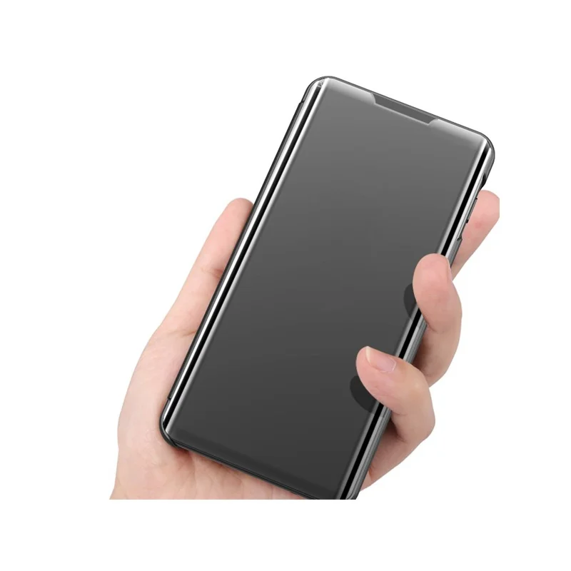 For iPhone 13 Pro Max Flip Leather Cover with Stand Full Body Protective Phone Case - Rose Gold