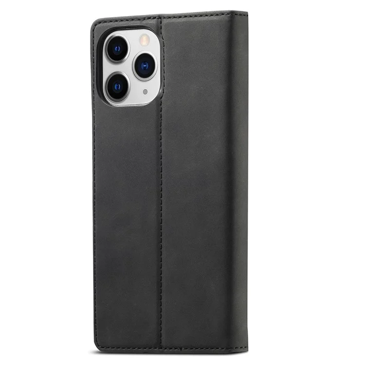 Lc. Imeeke LC Strong Magnetic Series Wallet Stand Design Schockdes Leder -handy -hülle Für Iphone 13 Pro 6,1 Zoll - Schwarz