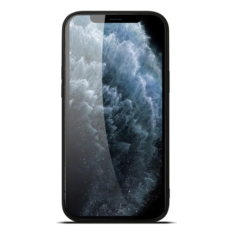 Kickstand Card Holder Slim PU Leather + TPU Bumper + PC Back Protective Case for iPhone 13 6.1 inch - Green