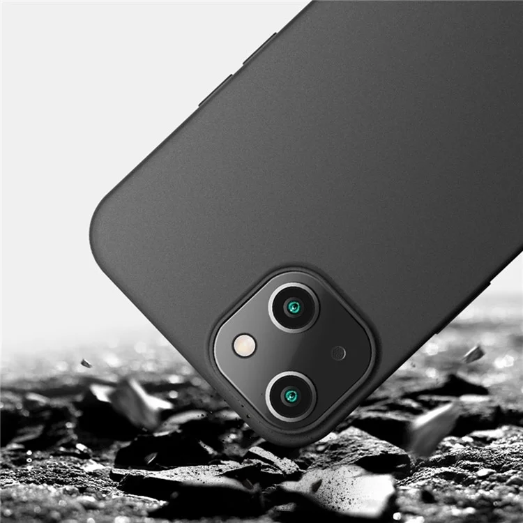 X-LEVEL Guardian Series Funda de TPU Mate Delgada y Ligera para Protección de iPhone 13 6.1 pulgadas - Negro