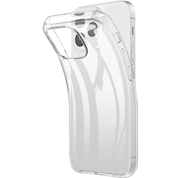 Clear TPU Case + Tempered Glass Screen Protector for iPhone 13 Pro 6.1 inch