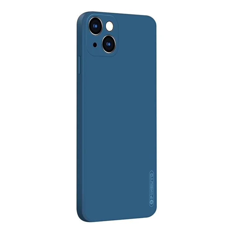 Funda protectora de silicona suave con recortes precisos para iPhone 13 de 6.1 pulgadas - Azul