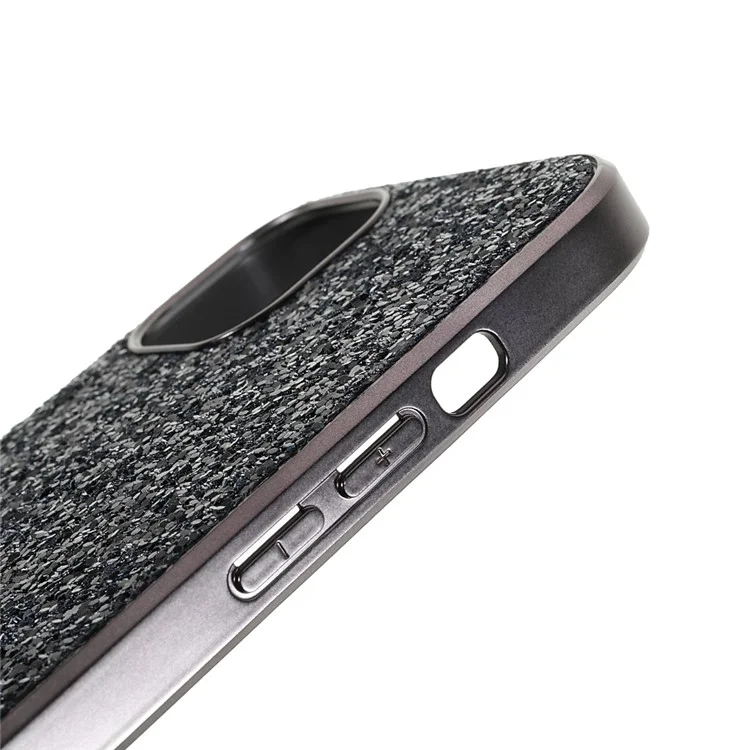 Glitter Bling TPU Eletroplating Rede - Preto