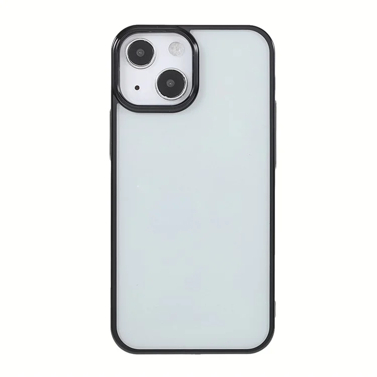 X-LEVEL Light Stylish Electroplating PC Shockproof Slim Phone Cover Case для iPhone 13 mini 5.4 дюйма - Черный
