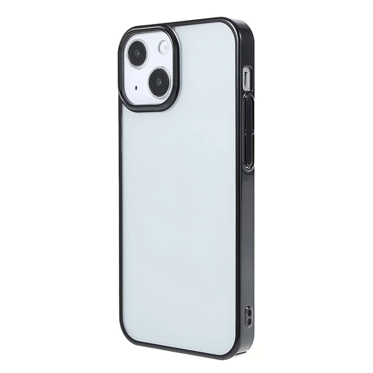 X-LEVEL Light Stylish Electroplating PC Shockproof Slim Phone Cover Case для iPhone 13 mini 5.4 дюйма - Черный