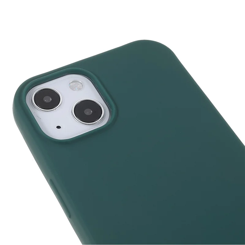 Anti Scratch TPU Phone Case Cover with Adjustable Lanyard for iPhone 13 6.1 inch - Green