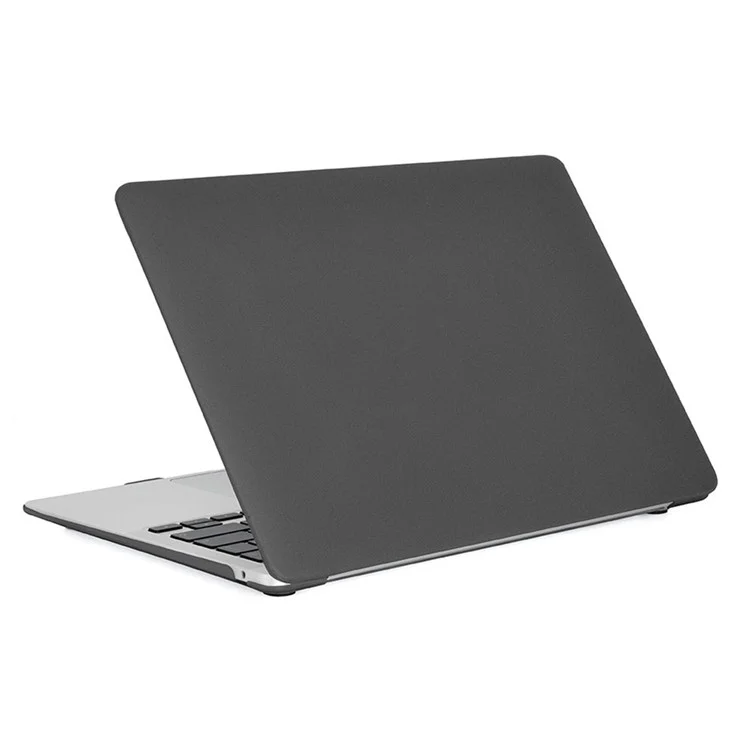 Ultra-fino Matte PP Laptop Protective Case Destacável Capa Para Macbook Air 13.3 "Retina Display A2179 (2020) / A1932 / A2337 - Preto Transparente