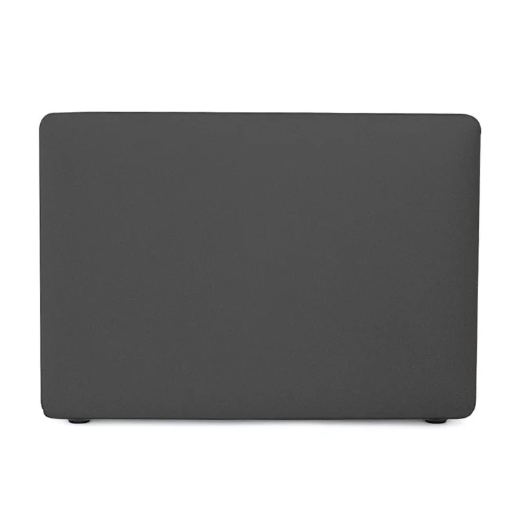 Ultra-fino Matte PP Laptop Protective Case Destacável Capa Para Macbook Air 13.3 "Retina Display A2179 (2020) / A1932 / A2337 - Preto Transparente