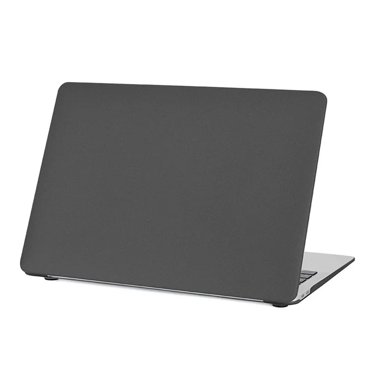 Ultra-fino Matte PP Laptop Protective Case Destacável Capa Para Macbook Air 13.3 "Retina Display A2179 (2020) / A1932 / A2337 - Preto Transparente