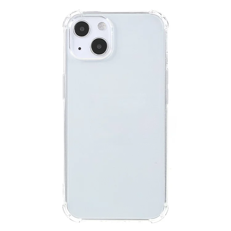 Four Corners Cushioned Super Slim Anti-Drop Ultra Clear TPU Phone Cover Shell for iPhone 13 6.1 inch