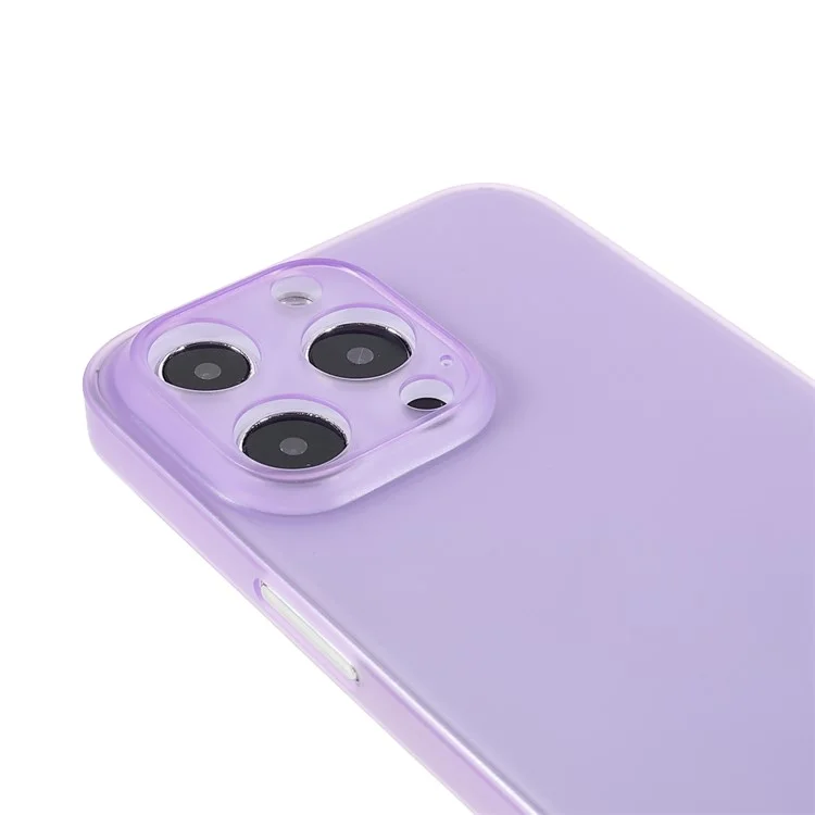 Shock-Proof Anti-Drop Super Thin Hard PC Phone Cover Case for iPhone 13 Pro 6.1 inch - Purple