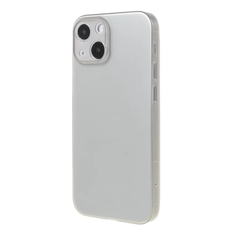 Anti-Collision Super Thin Hard PC Phone Cover Case for iPhone 13 mini 5.4 inch - Grey