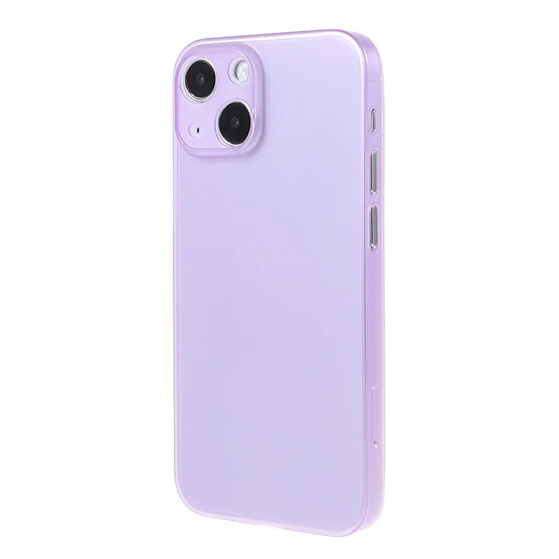 Anti-Collision Super Thin Hard PC Phone Cover Case for iPhone 13 mini 5.4 inch - Purple