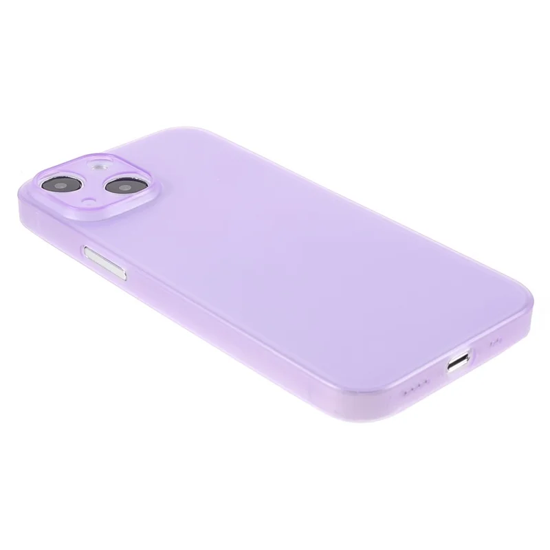 Anti-Collision Super Thin Hard PC Phone Cover Case for iPhone 13 mini 5.4 inch - Purple