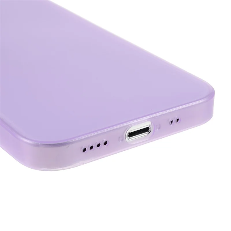Anti-Collision Super Thin Hard PC Phone Cover Case for iPhone 13 mini 5.4 inch - Purple