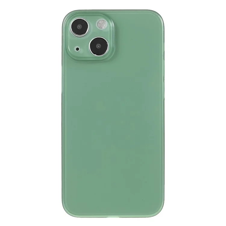 Scratch-Resistant Super Thin Lightweight Hard PC Phone Cover Case for iPhone 13 6.1 inch - Green